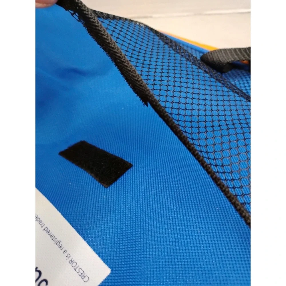 Crestor Blue Orange Messenger Bag Mesh Bottle Holder 16x13 AstraZeneca Pharm